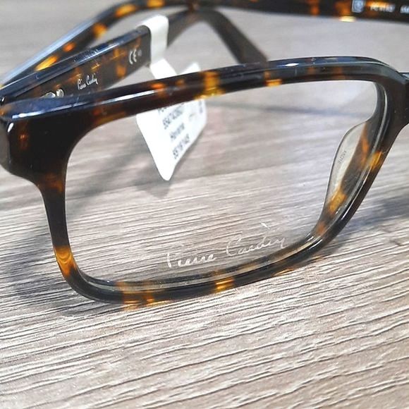 NEW Pierre Cardin Eyeglass Frame, Rx'able, Brown Tortoise HAVANA, Men 55 16 145 - Picture 3 of 7